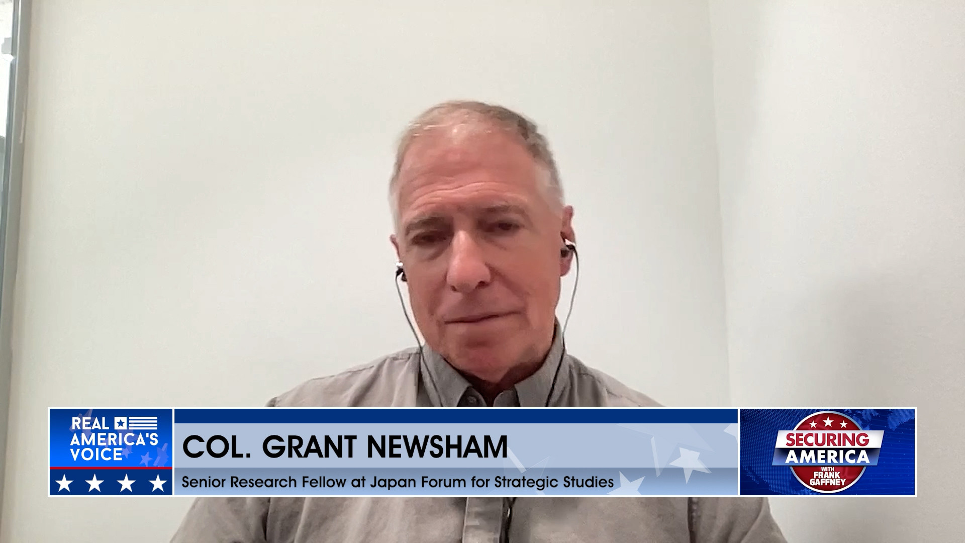 Frank Gaffney is joined by Col. Grant Newsham Pt. 2