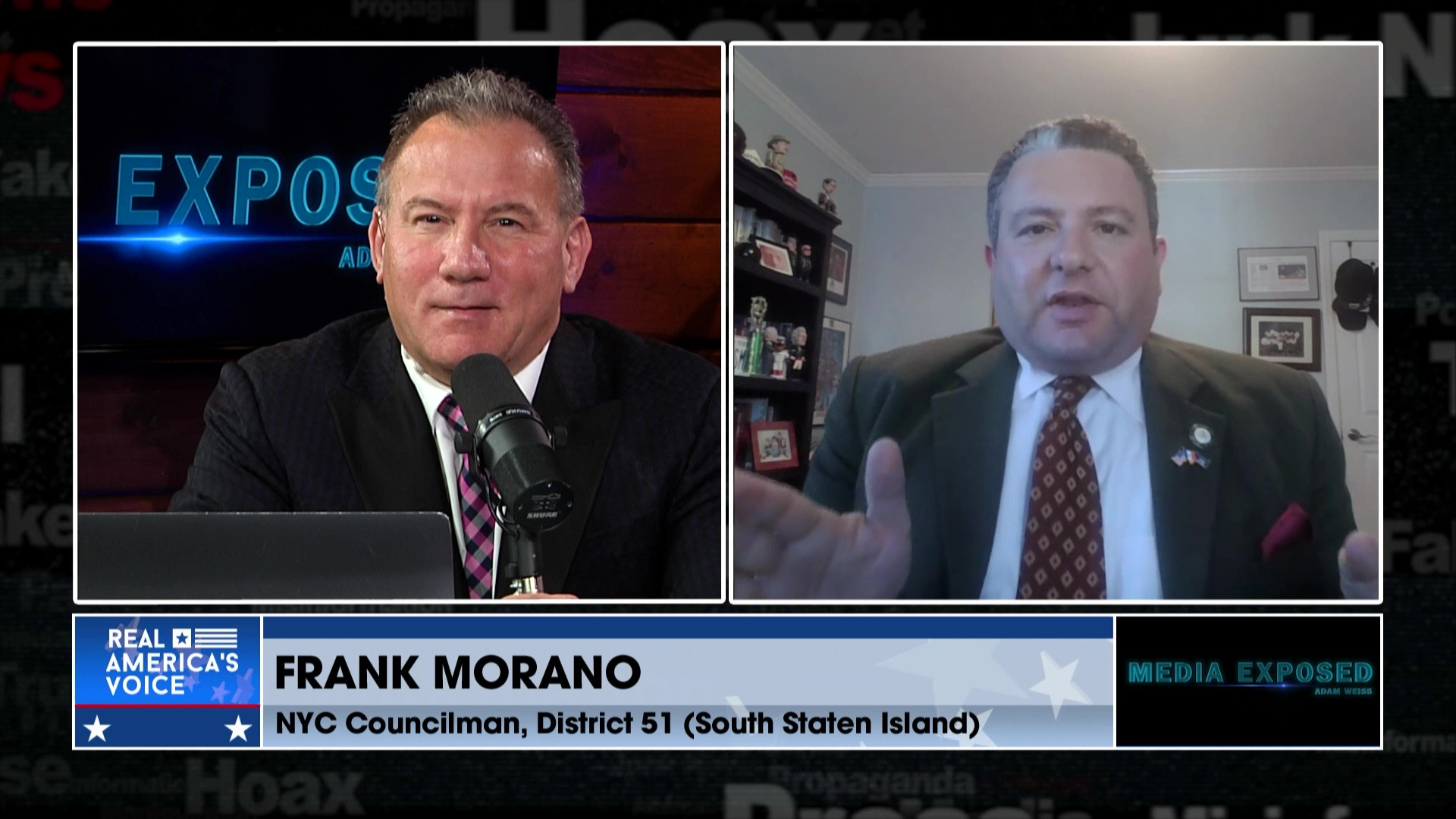 ME 10-26-25 D- Adam and Councilman Frank Morano discuss calls for Sliwa to drop out of NYC election