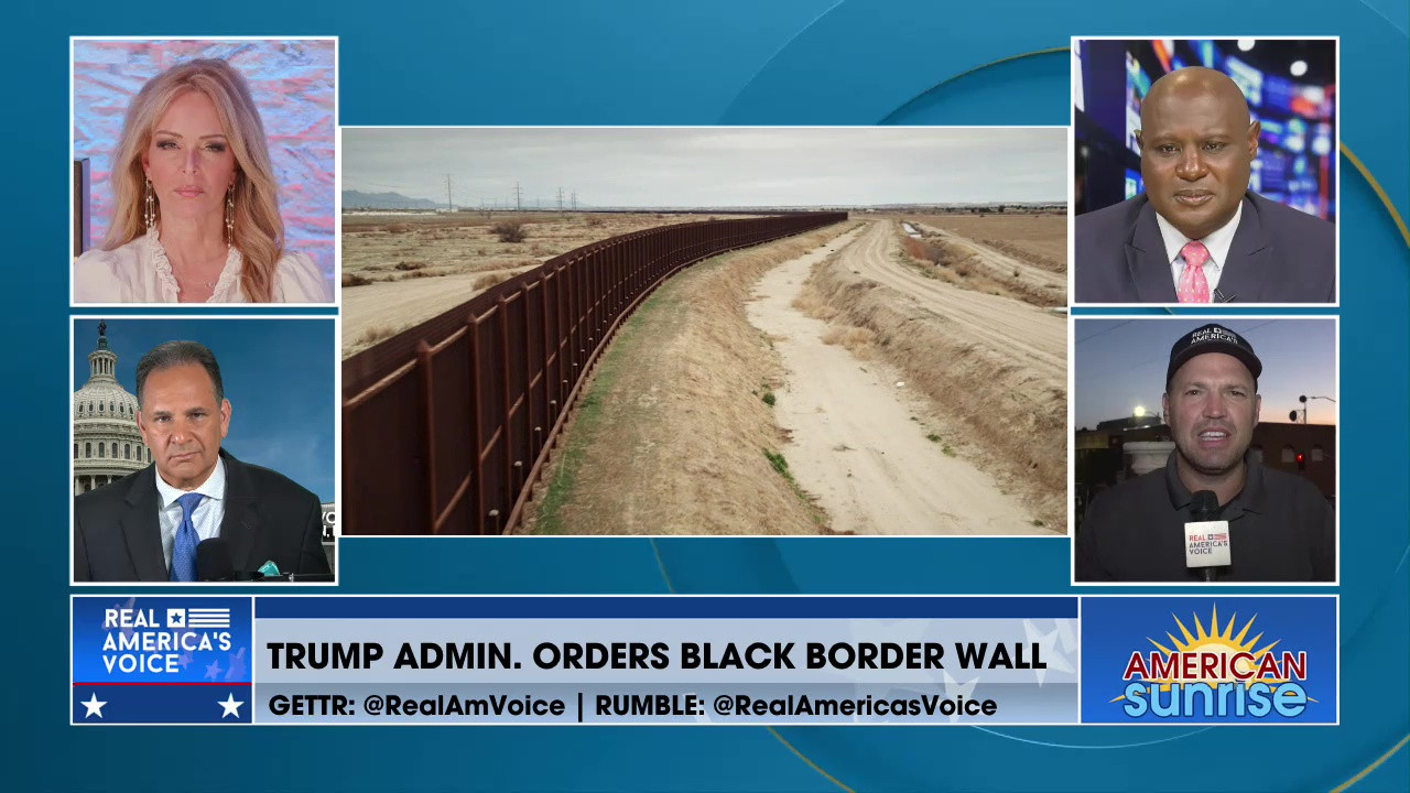 TRUMP ADMIN. ORDERS BLACK BORDER WALL