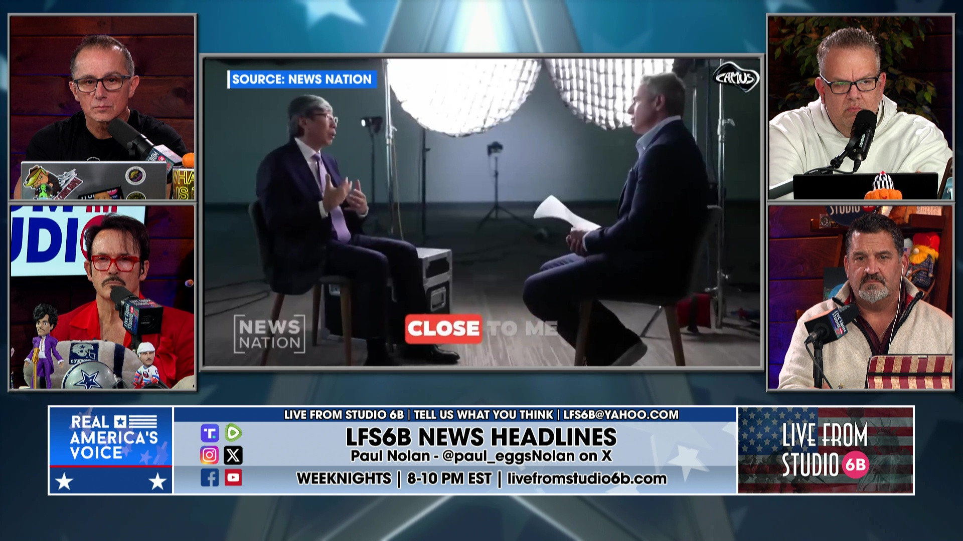 12-1-25 7 - Peter Gillooly talks flu season and more, Covid and Cancer, Rosie ODonnell's TDS