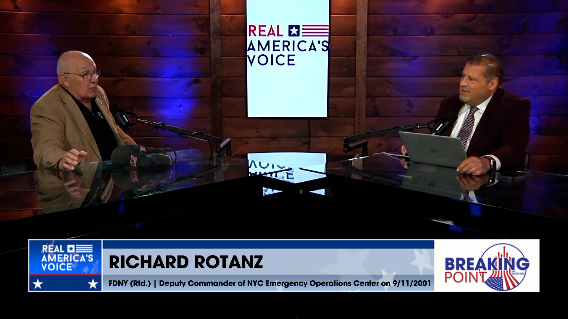 9/11 25 Years Later - David Interviews Dep. Cdr. of NYC Emergency Operations Ctr on 9/11 Rich Rotanz