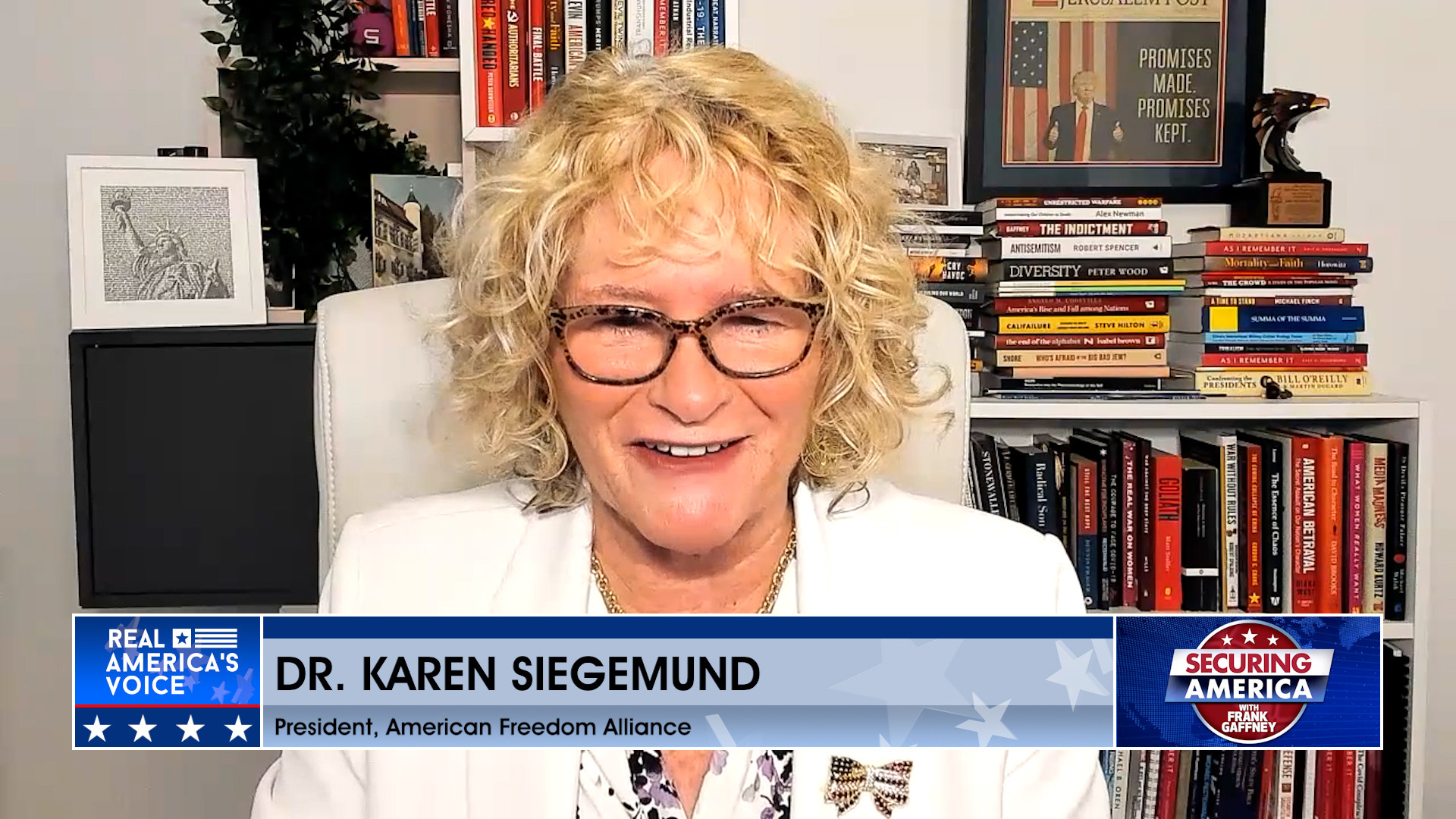 Frank Gaffney is joined by Dr. Karen Siegemund Pt. 2
