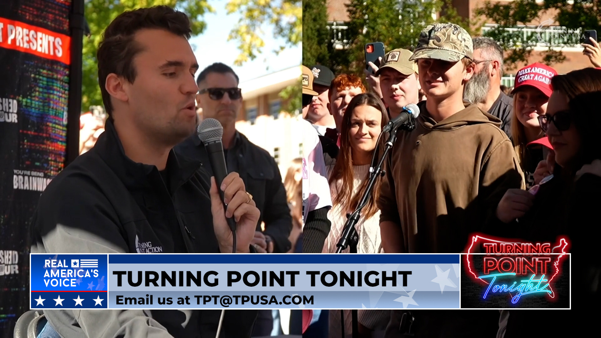 Charlie Kirk Debates Libs