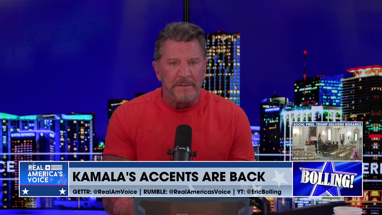 KAMALA'S ACCENTS ARE BACK