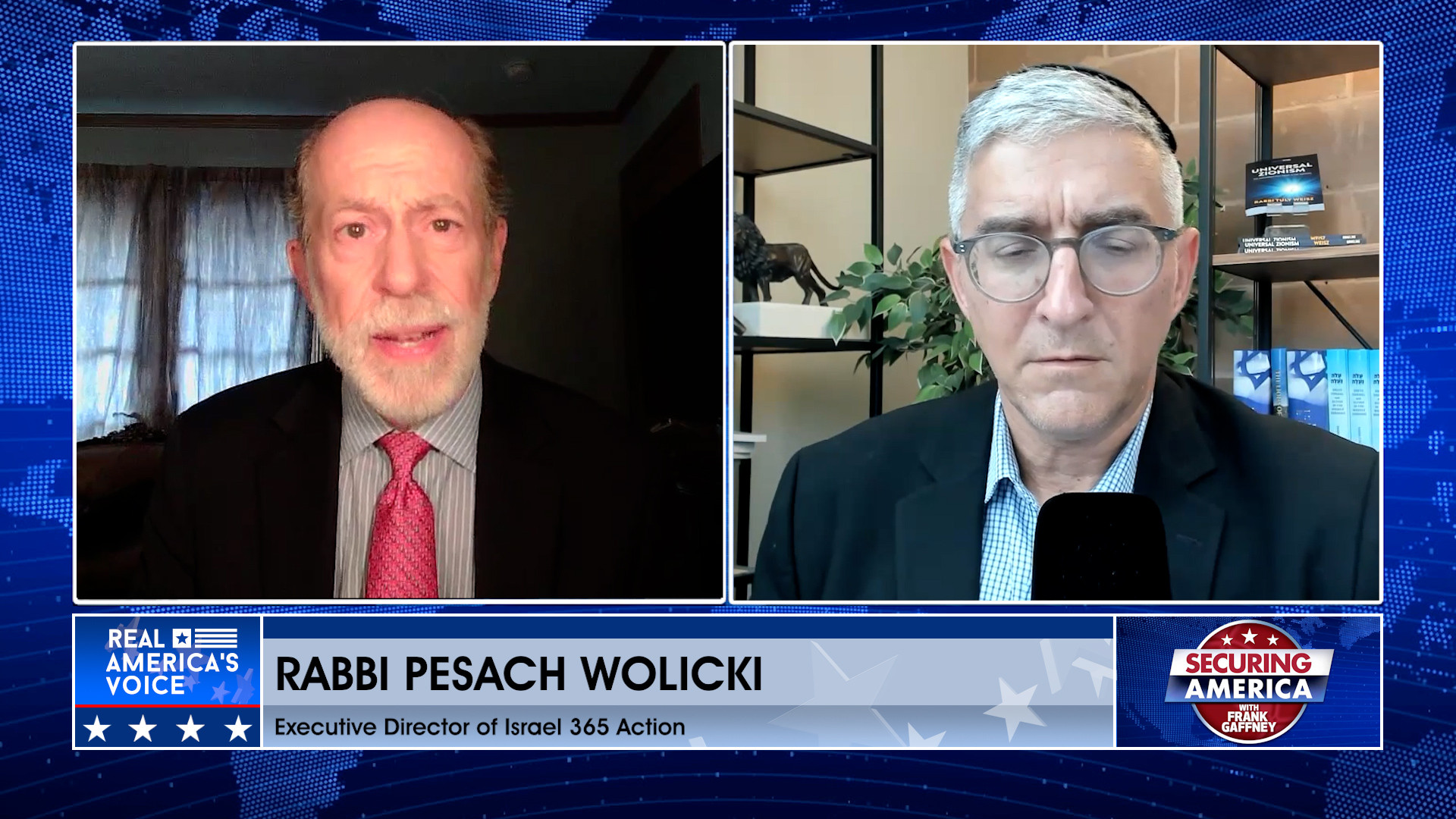 Frank Gaffney is joined by Rabbi Pesach Wolicki Pt. 3