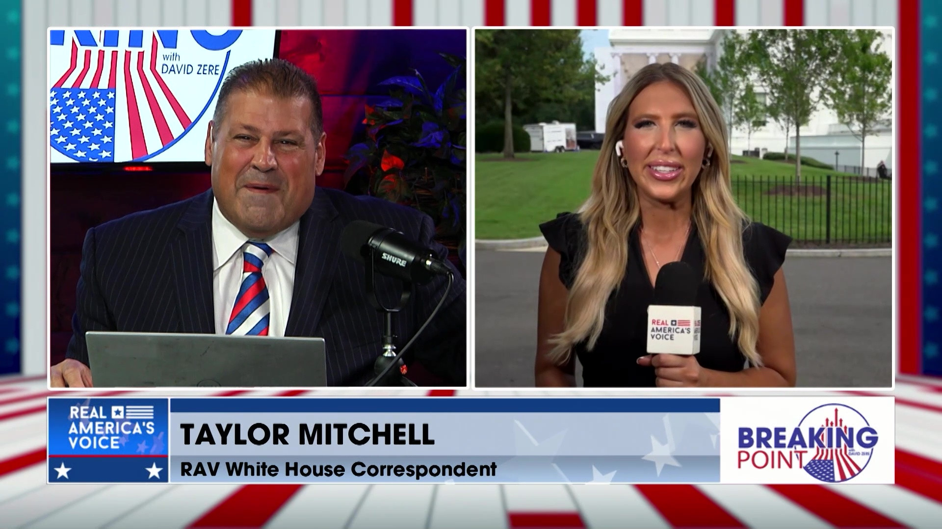 BP 8-15-26 A - David and new RAV White House Correspondent Taylor Mitchell talk Trump, DC, and more