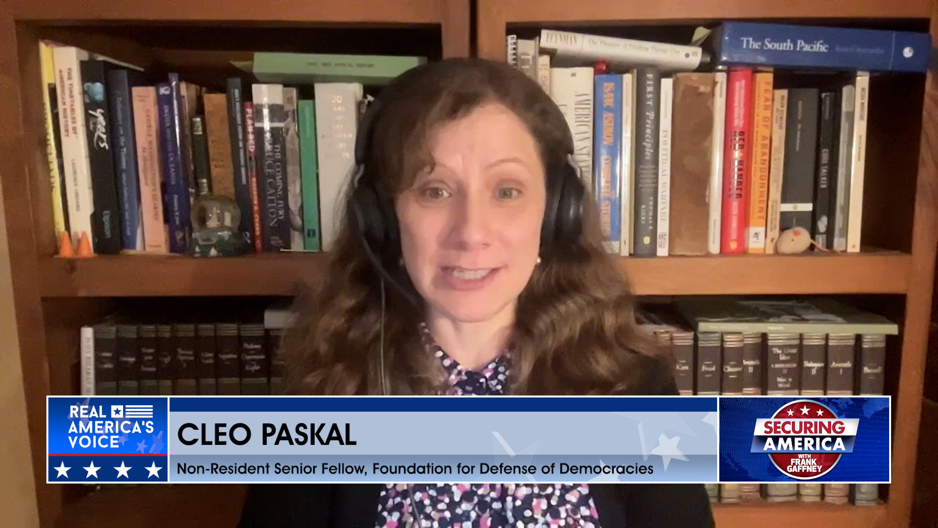 Frank Gaffney is by Cleo Paskal Pt. 1