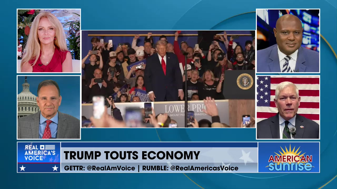 PRES. TRUMP TOUTS ECONOMY