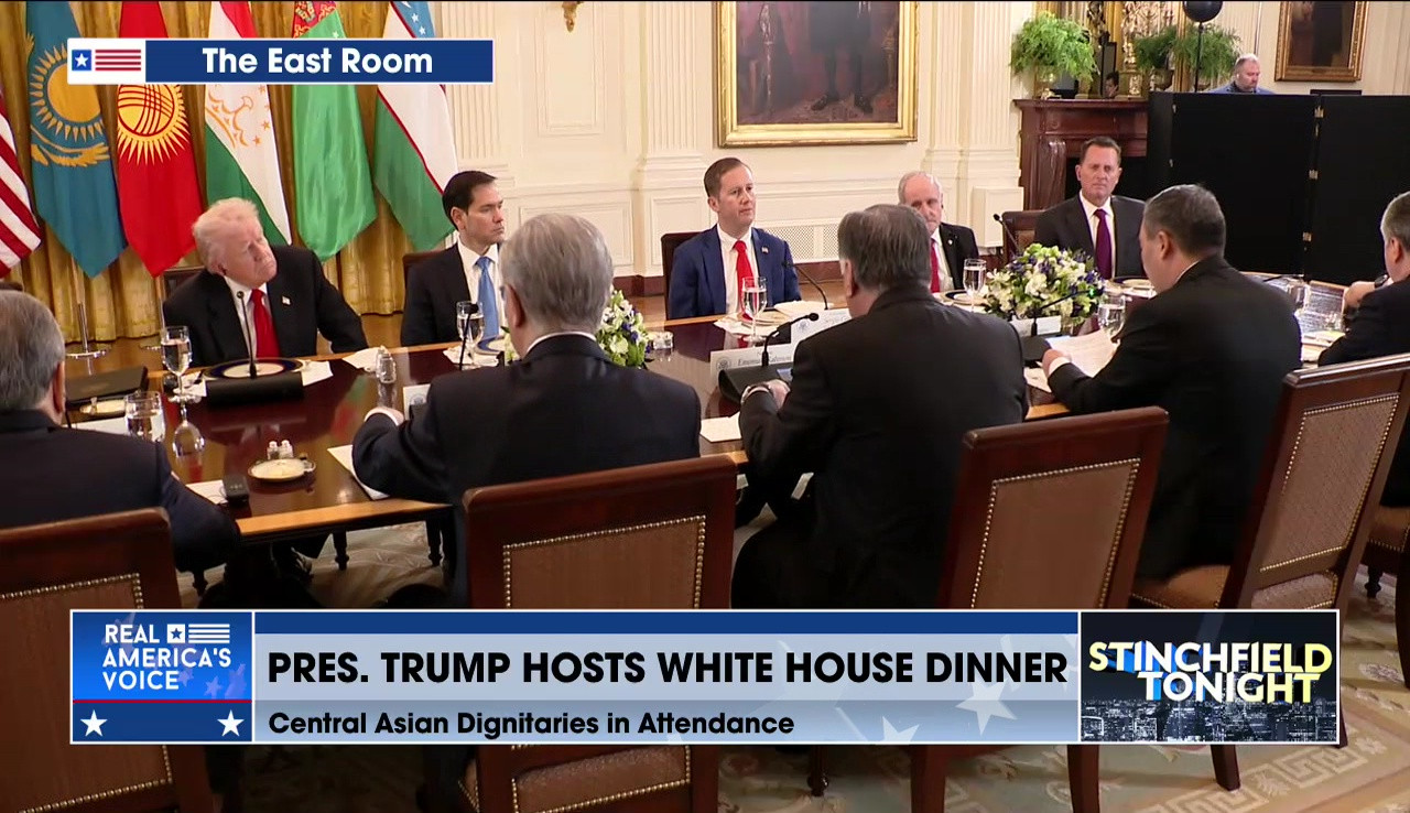 PRESIDENT TRUMP HOSTS CENTRAL ASIAN DIGNITARIES
