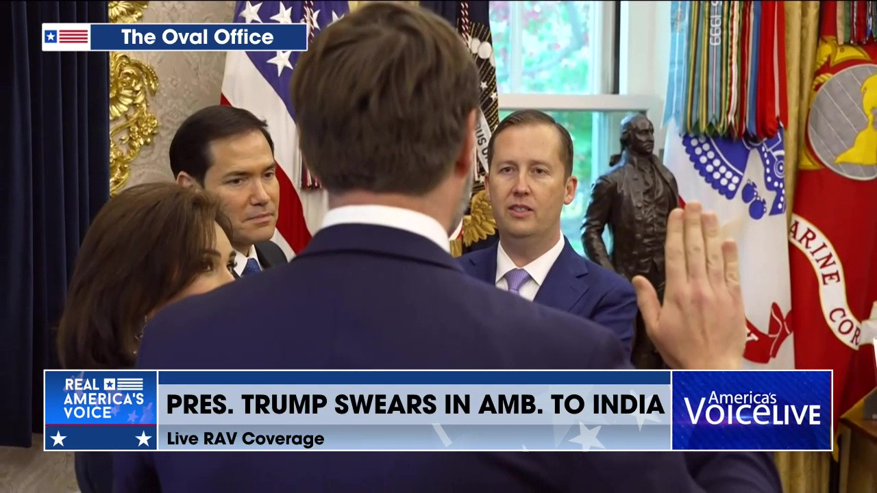 SERGIO GOR SWORN IN AS U.S. AMBASSADOR TO INDIA
