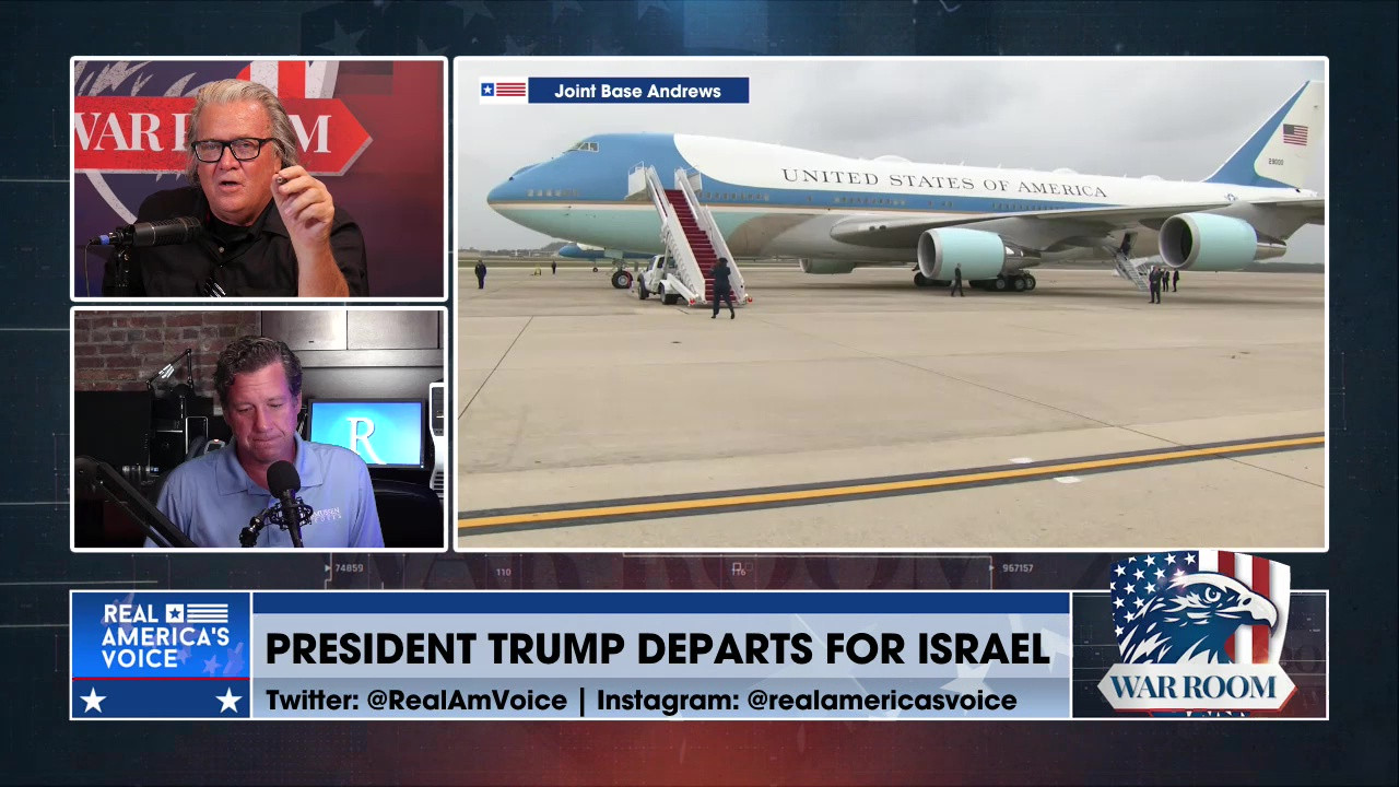 WARROOM SPECIAL COVRAGE TRUMP DEPARTS ISRAEL G