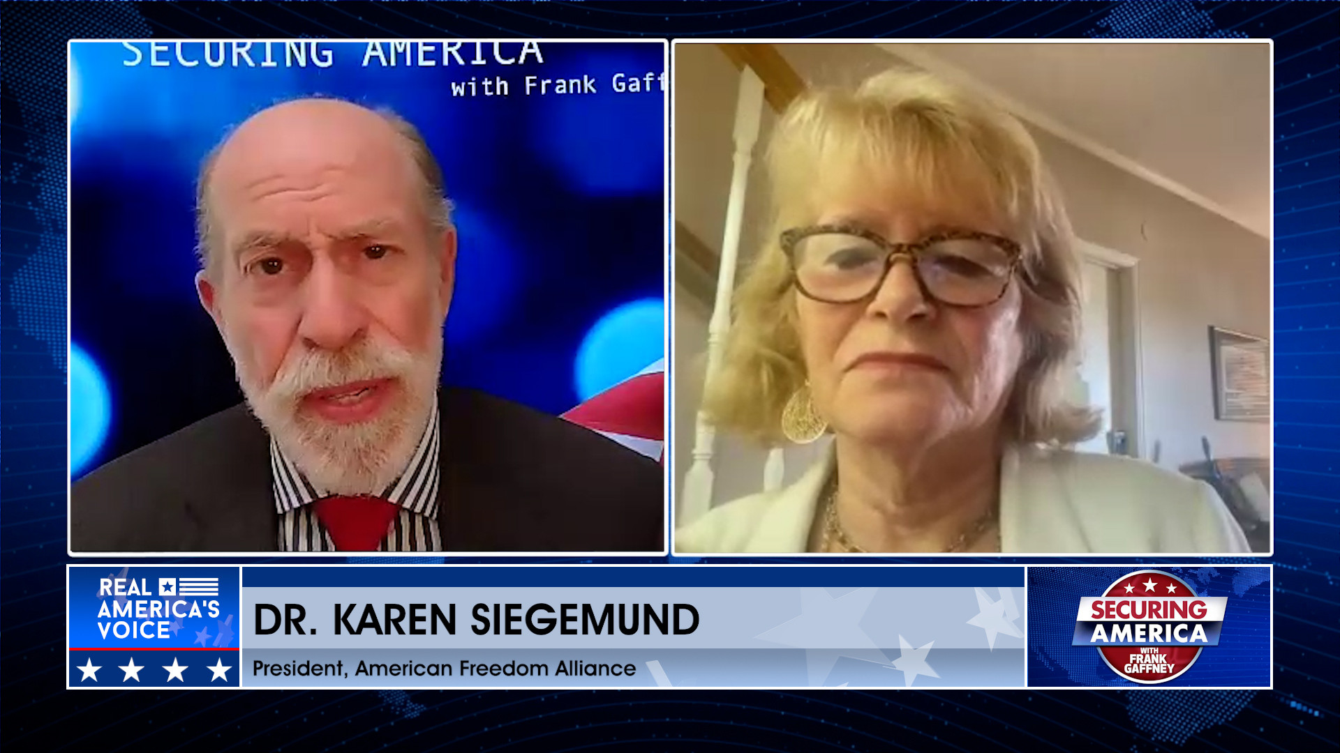 Frank Gaffney is by Dr. Karen Siegemund Pt. 1