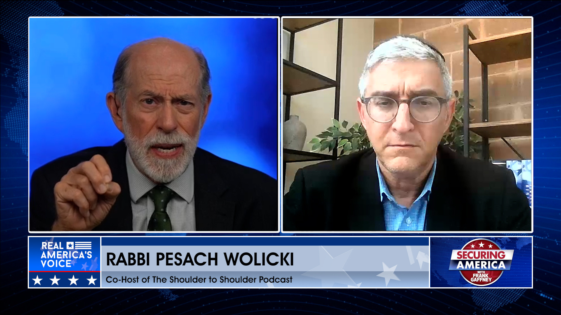 Frank Gaffney is Joined by Rabbi Pesach Wolicki Pt. 5