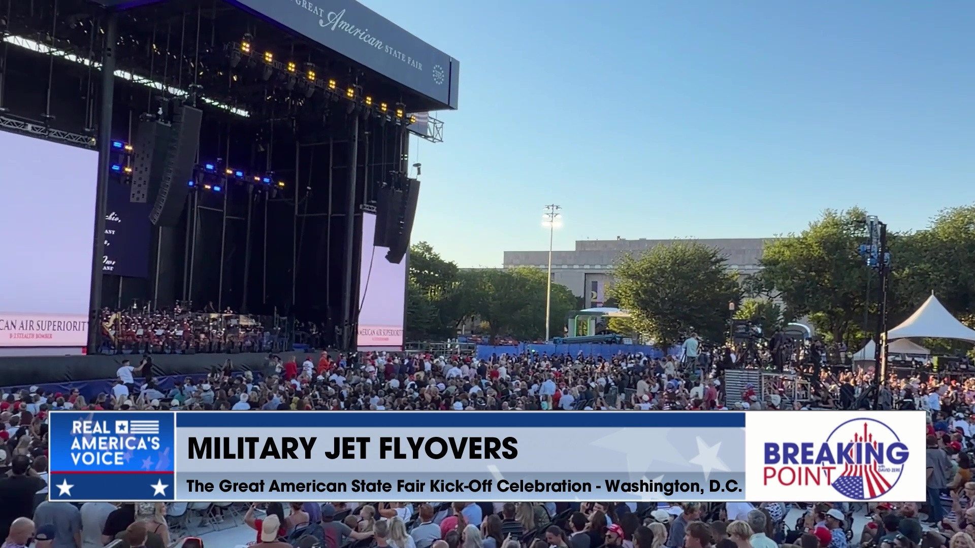 BP 6-27-26 D - Flyovers and President Trump's remarks at the Great American State Fair Kick-Off