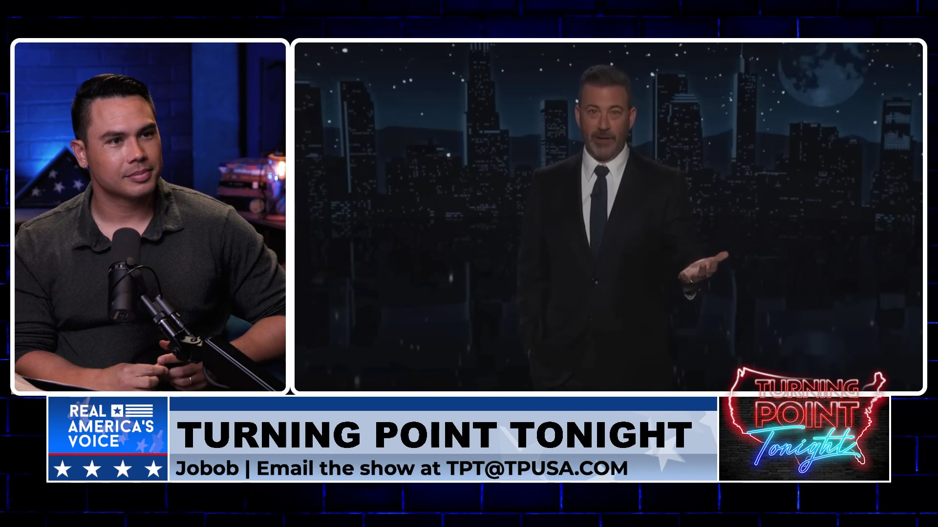 Jimmy Kimmel thinks YOU are a Domestic Terrorist