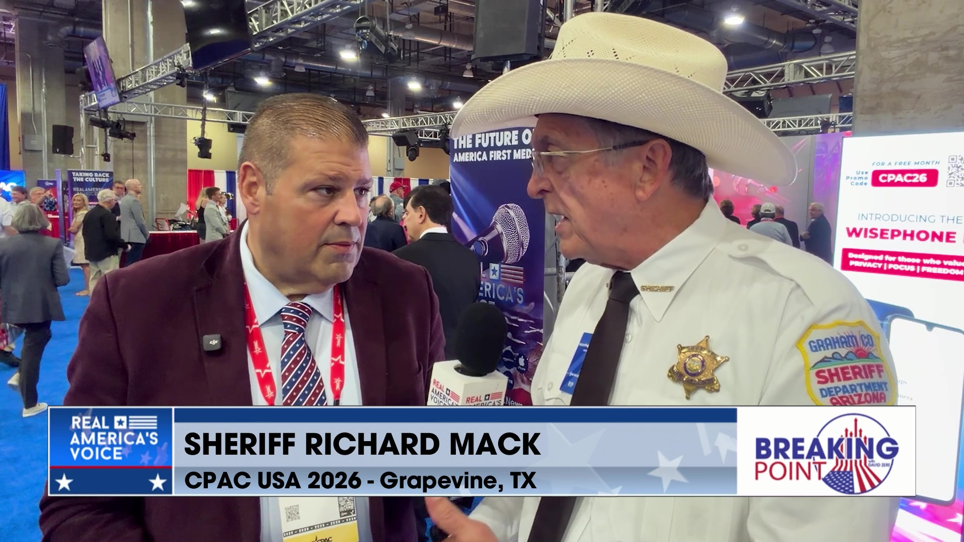 BP 3-28-26 B - David has interviews from CPAC - James Schaare, Vin Butta, and Sherriff Richard Mack