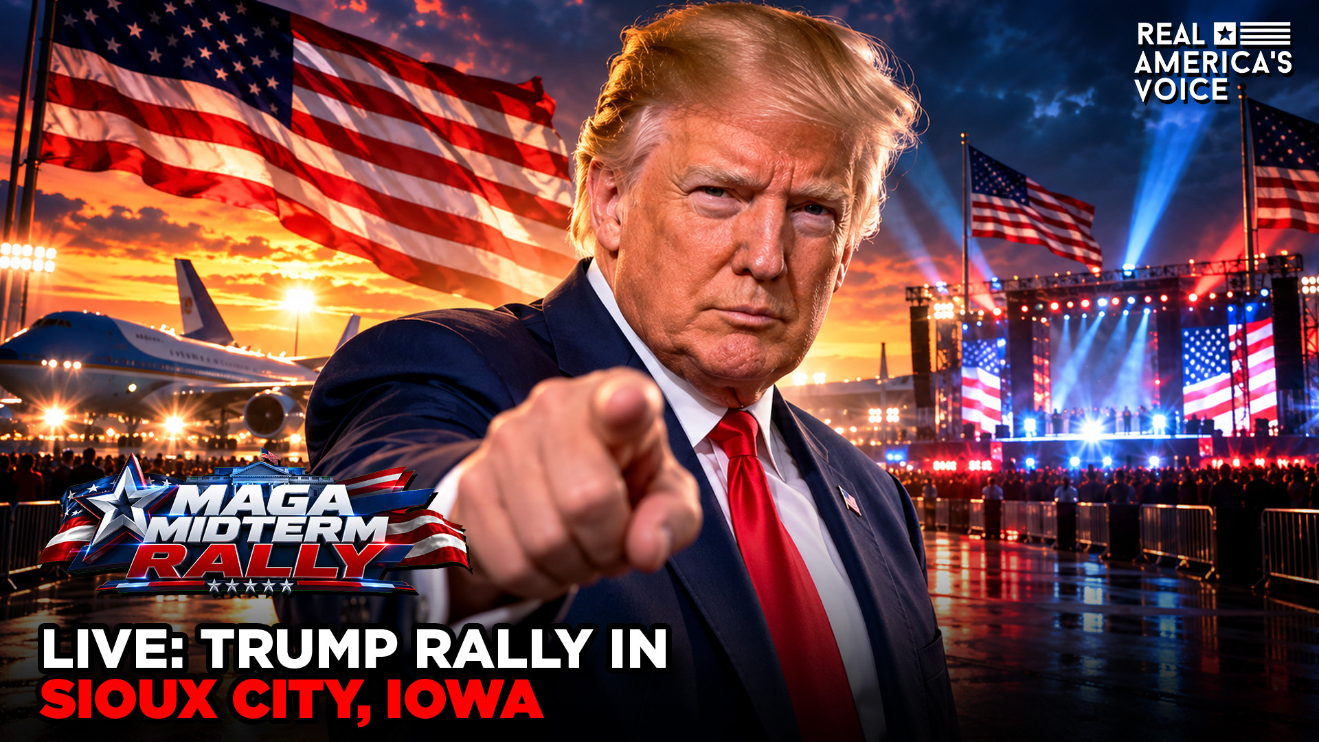 MIDTERM MAGA RALLY - SIOUX CITY, IA - OCTOBER 22ND, 2026 PT 3