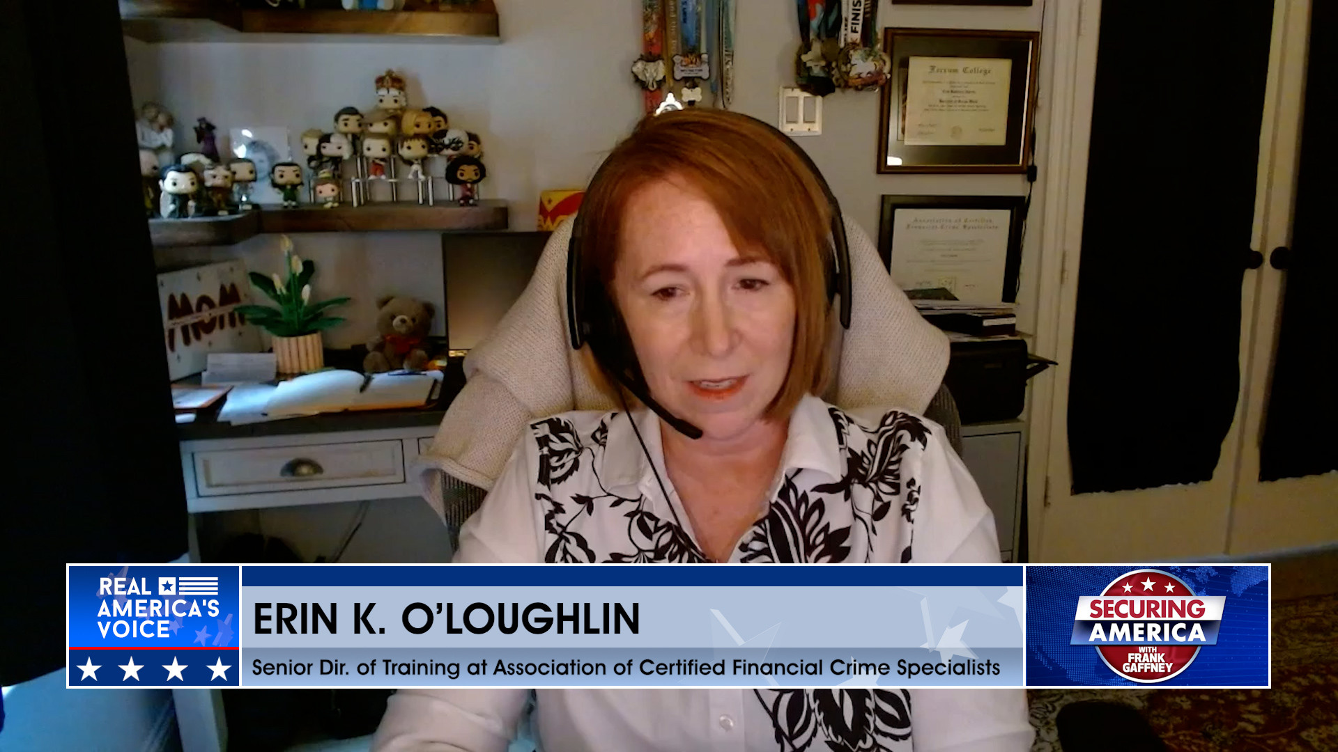 Frank Gaffney is joined by Erin K. O' Loughlin Pt. 1