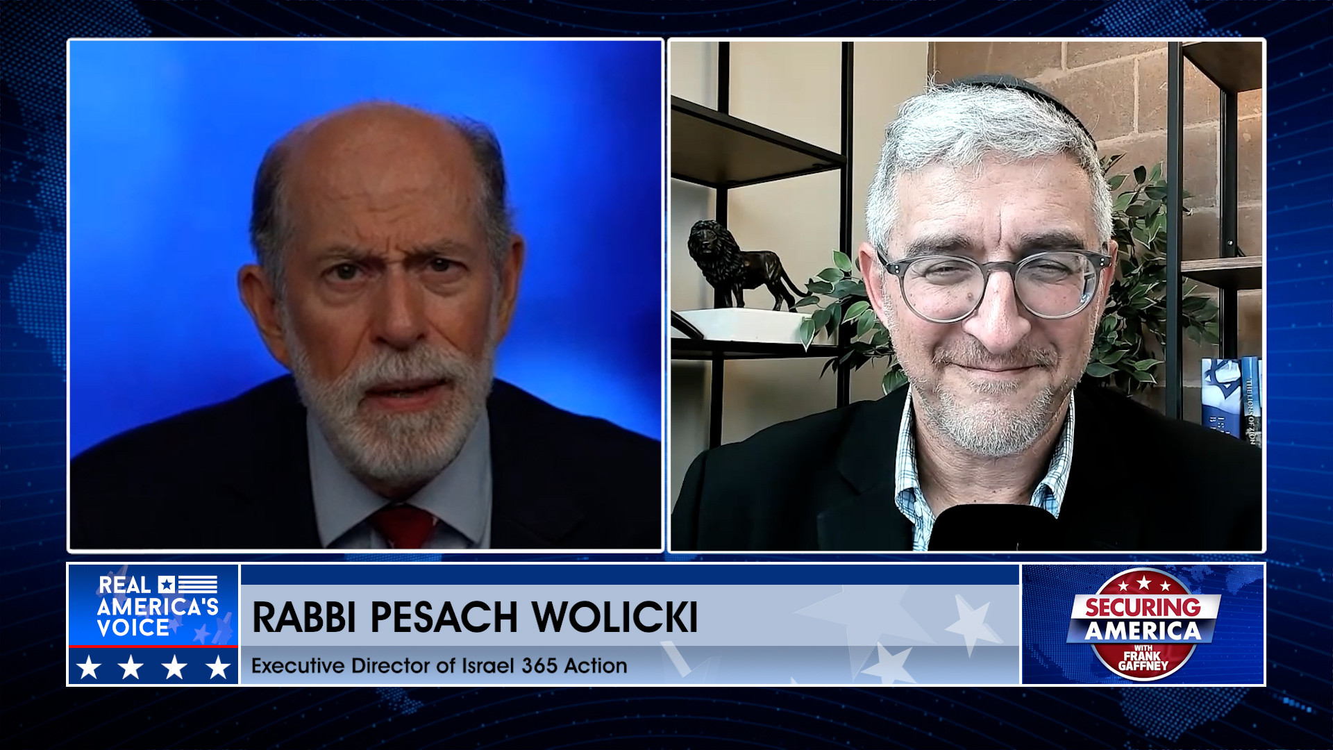 Frank Gaffney is joined by Rabbi Pesach Wolicki Pt. 3