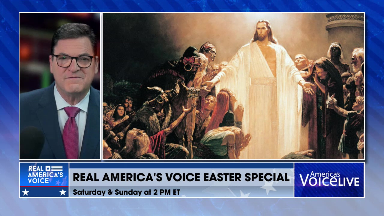 CELEBRATING EASTER 2026 WITH REAL AMERICA'S VOICE AND ANGEL STUDIOS