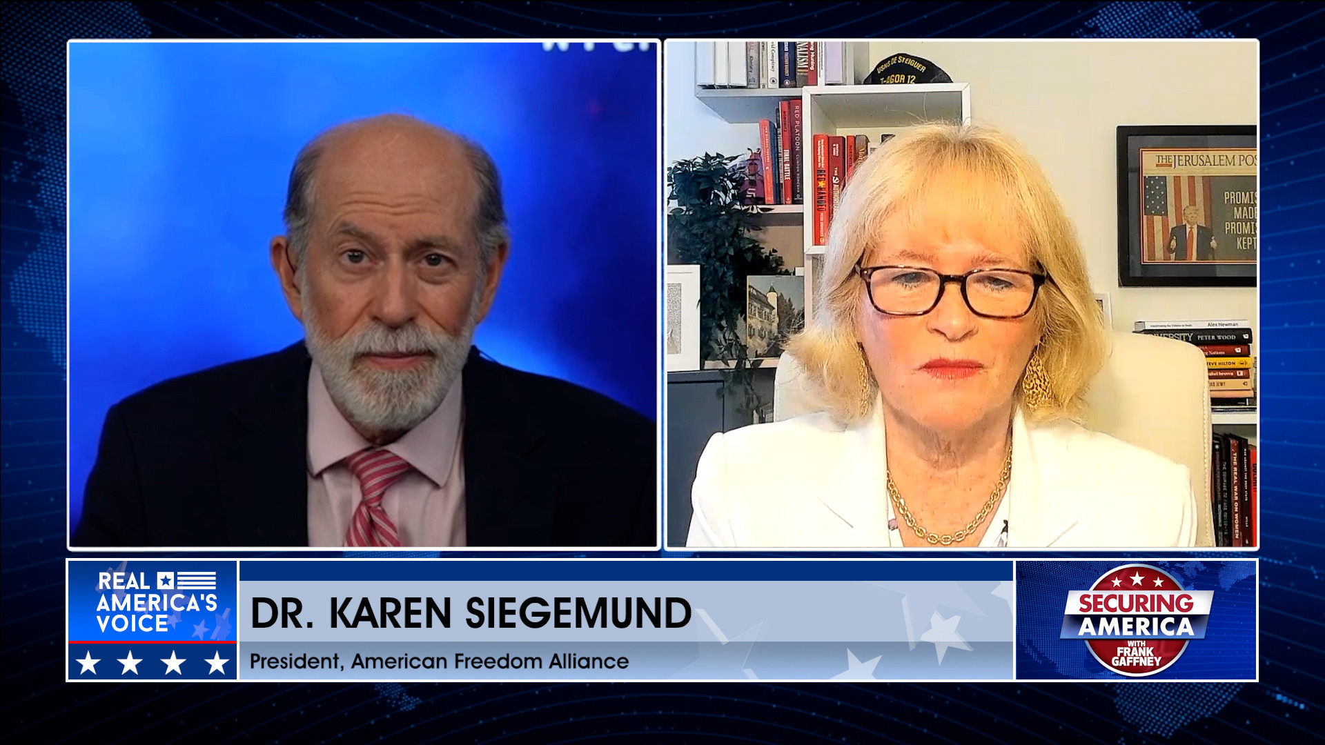Frank Gaffney is by Dr. Karen Siegemund Pt. 1
