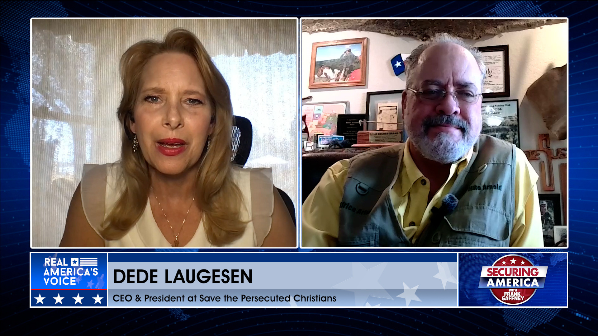 Frank Gaffney is by DeDe Laugesen & Mike Arnold Pt. 1