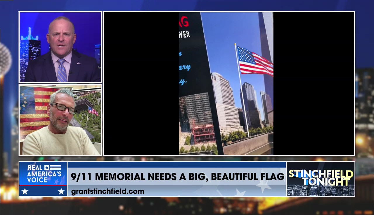 WE NEED A BIG BEAUTIFUL AMERICAN FLAG AT THE 9/11 MEMORIAL