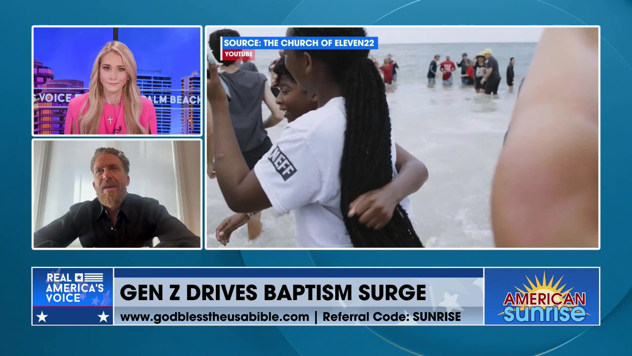 GEN Z DRIVES BAPTISM SURGE