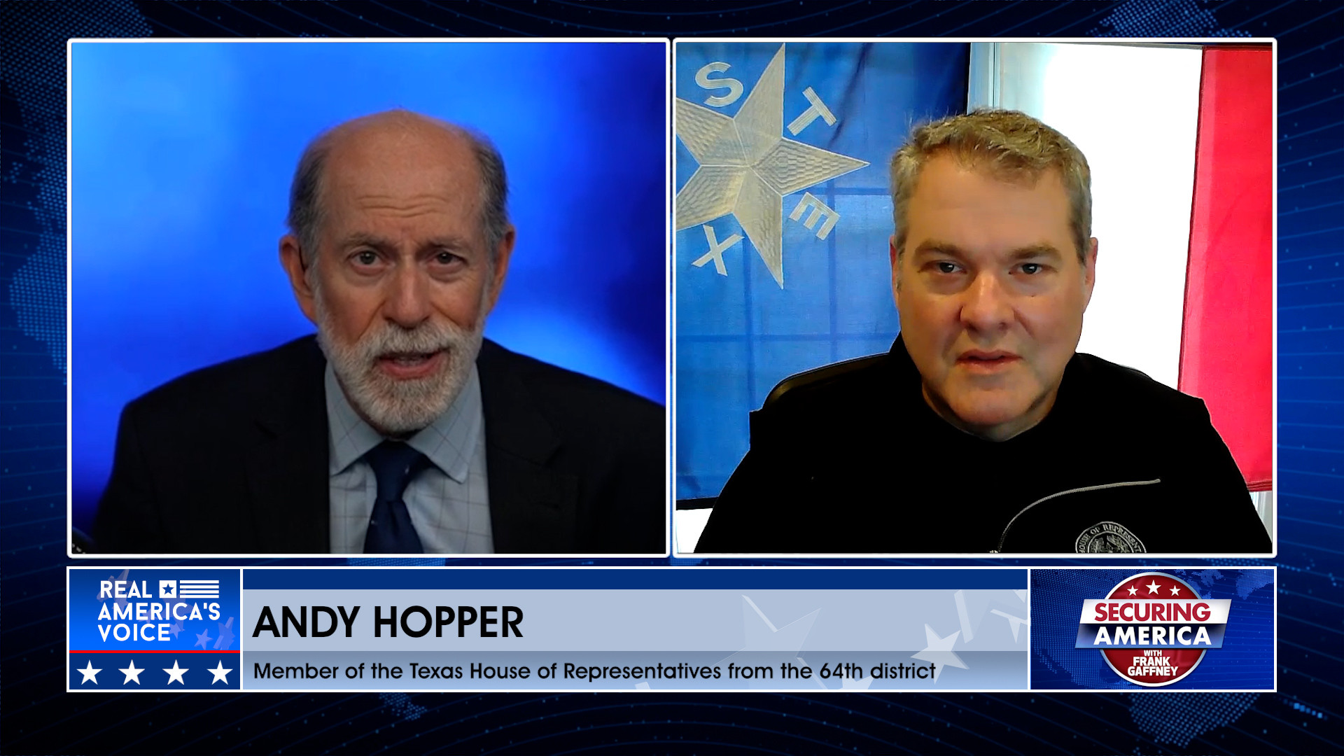 Frank Gaffney is joined by Rep. Andy Hopper Pt. 1