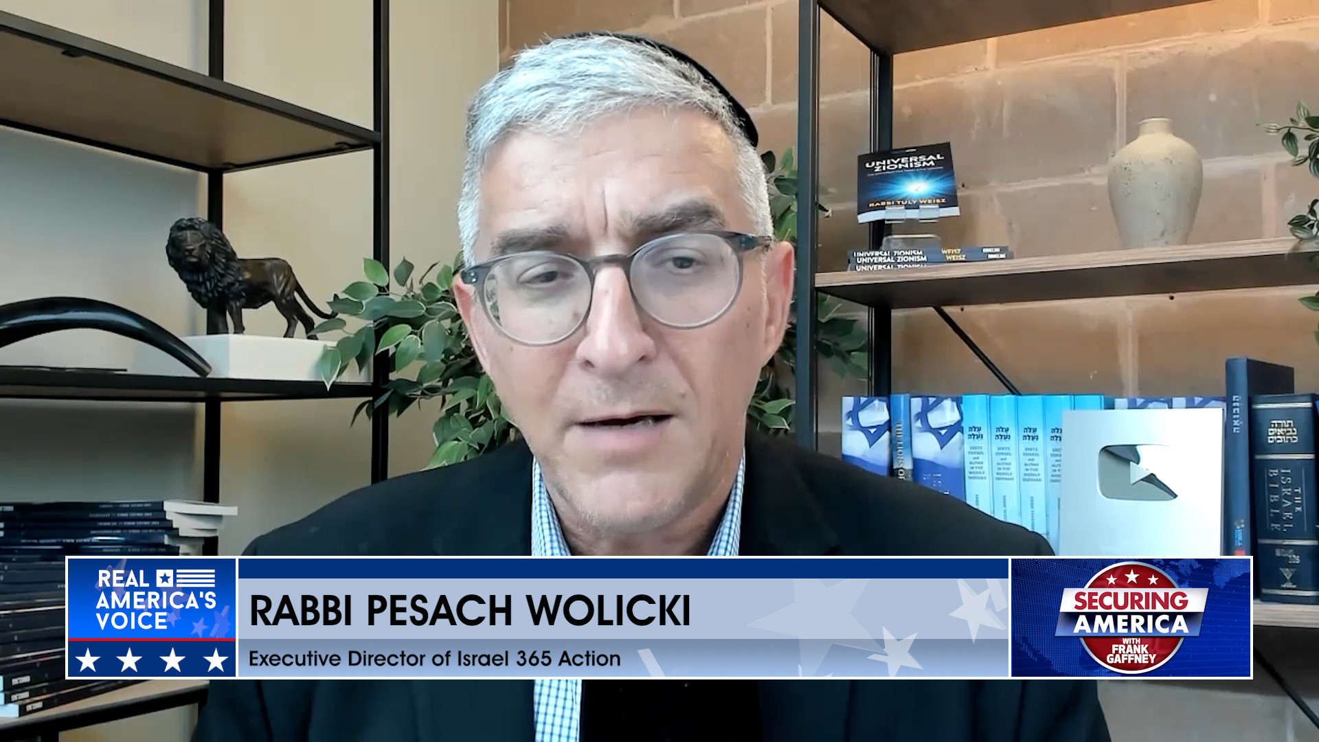 Frank Gaffney is joined by Rabbi Pesach Wolicki Pt. 2