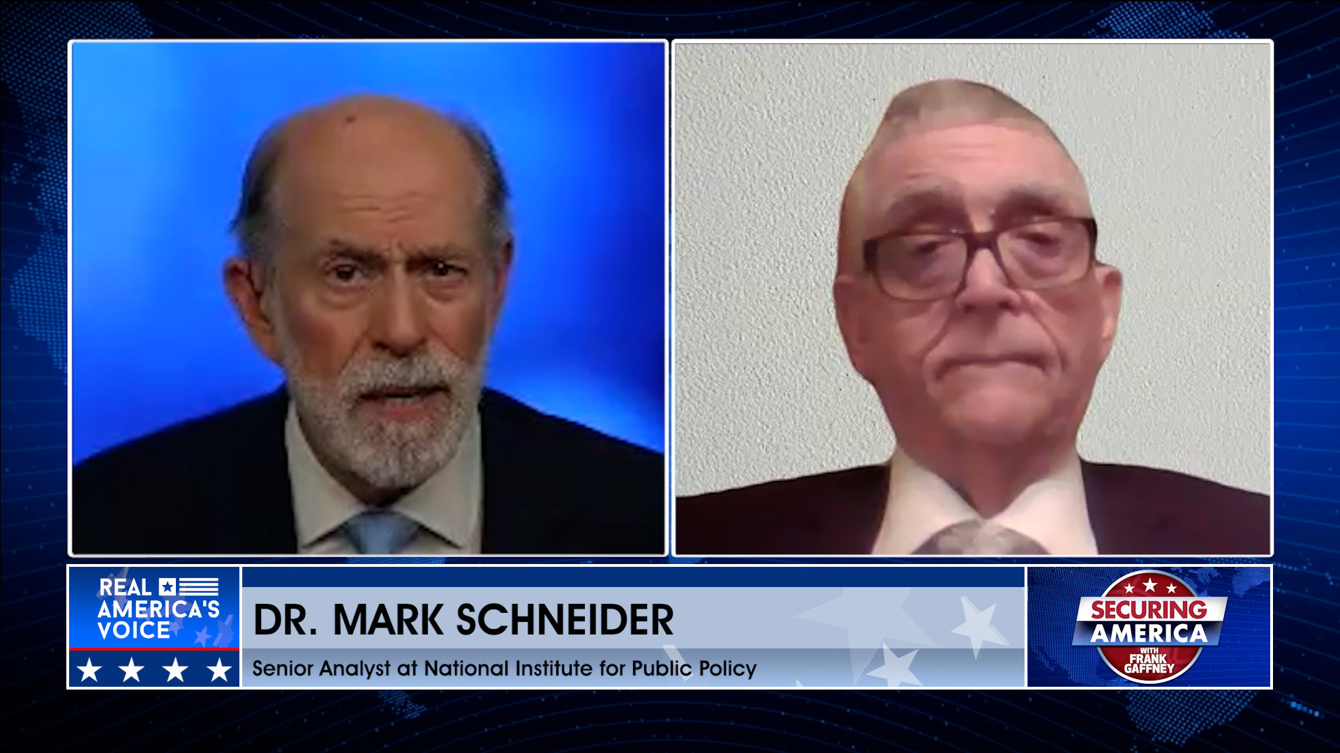 Frank Gaffney is joined by Dr. Mark Schneider Pt. 1
