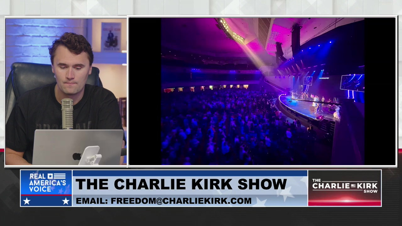 The Charlie Kirk Show - Real America's Voice News
