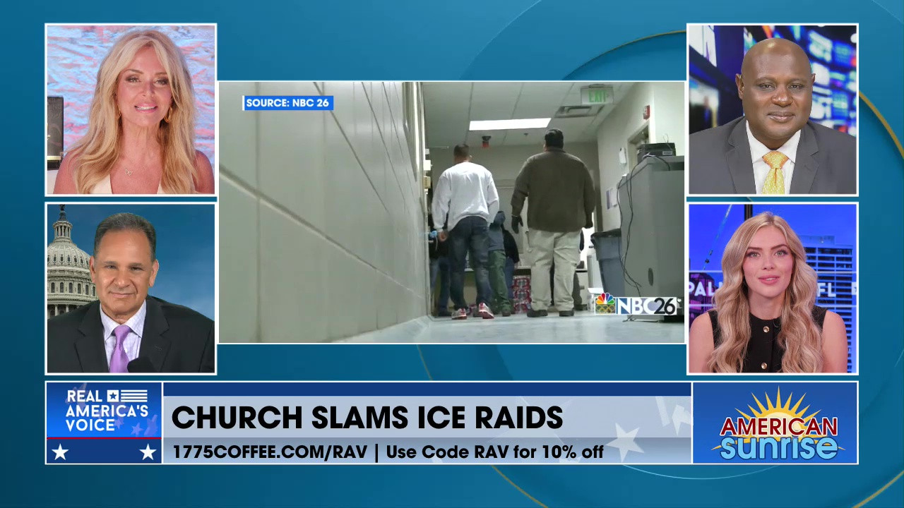 CHURCH SLAMS ICE RAIDS