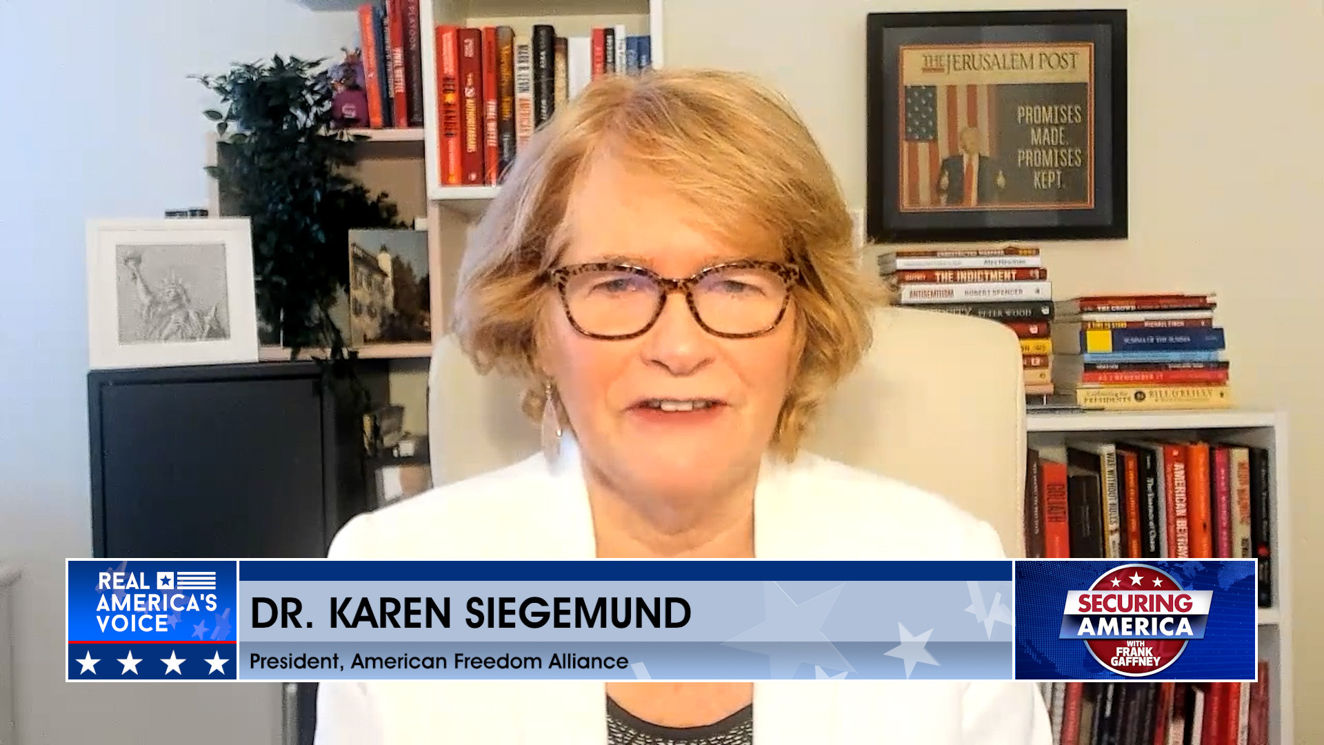 Frank Gaffney is joined by Dr. Karen Sigmund & Dr. Julie Pickren  Pt. 4