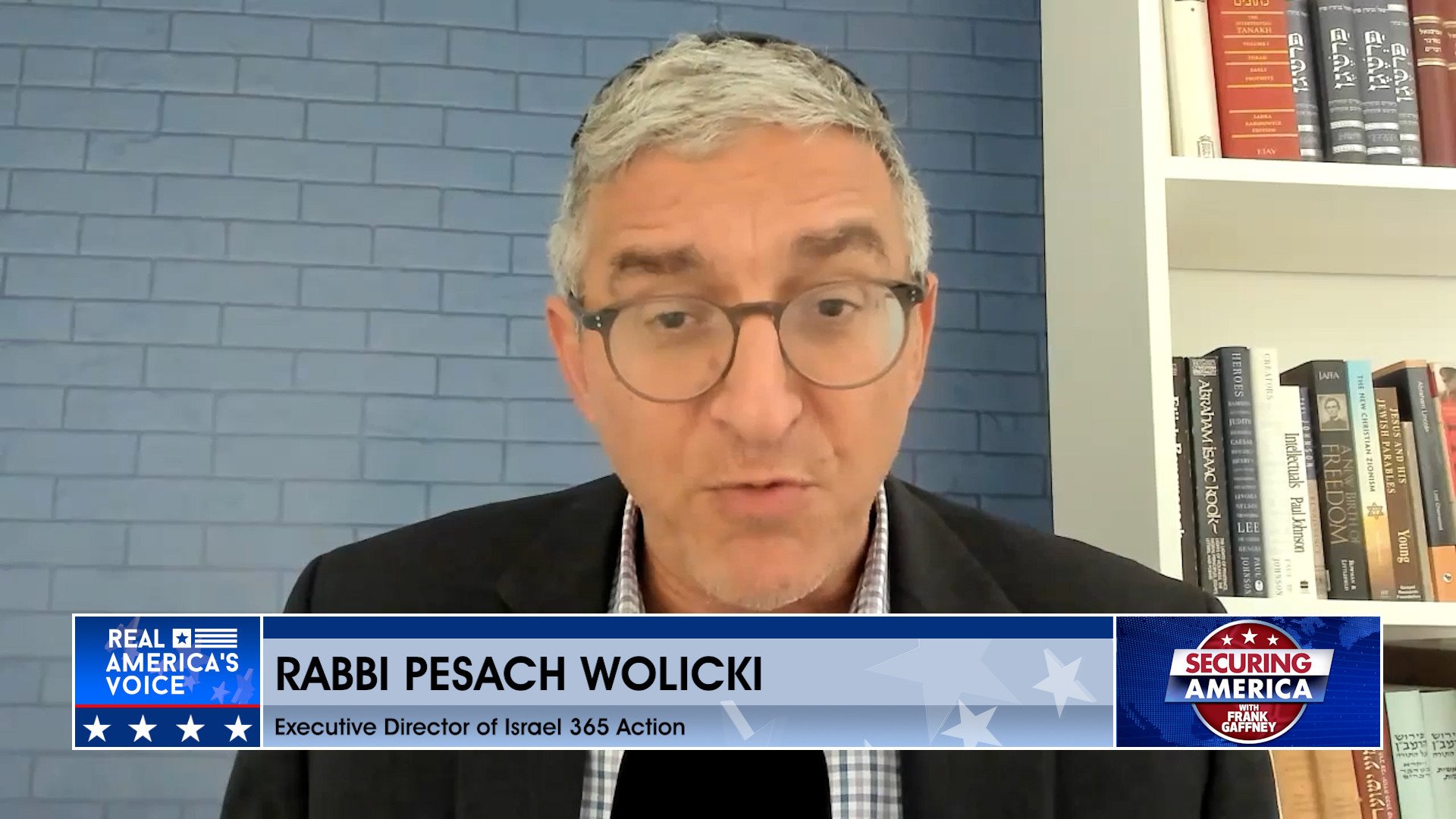 Frank Gaffney is joined by Rabbi Pesach Wolicki Pt. 2