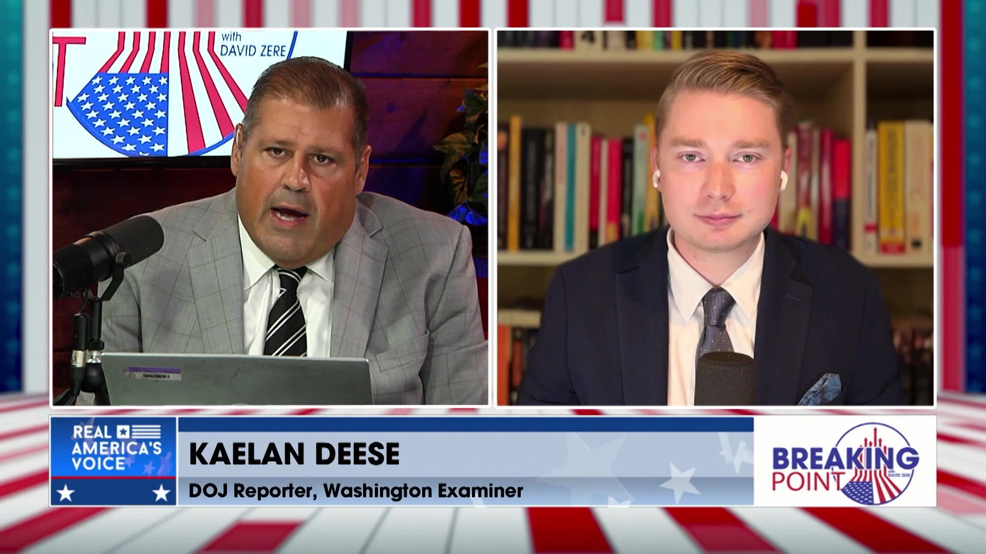 BP 7-18-26 D - David gets DOJ updates from Washington Examiner DOJ Reporter Kaelan Deese