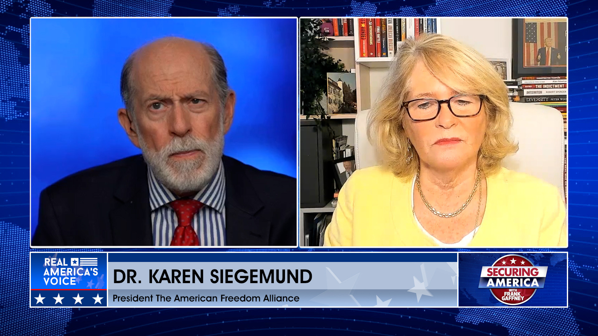 Frank Gaffney is joined by Dr. Karen Siegemund Pt. 2