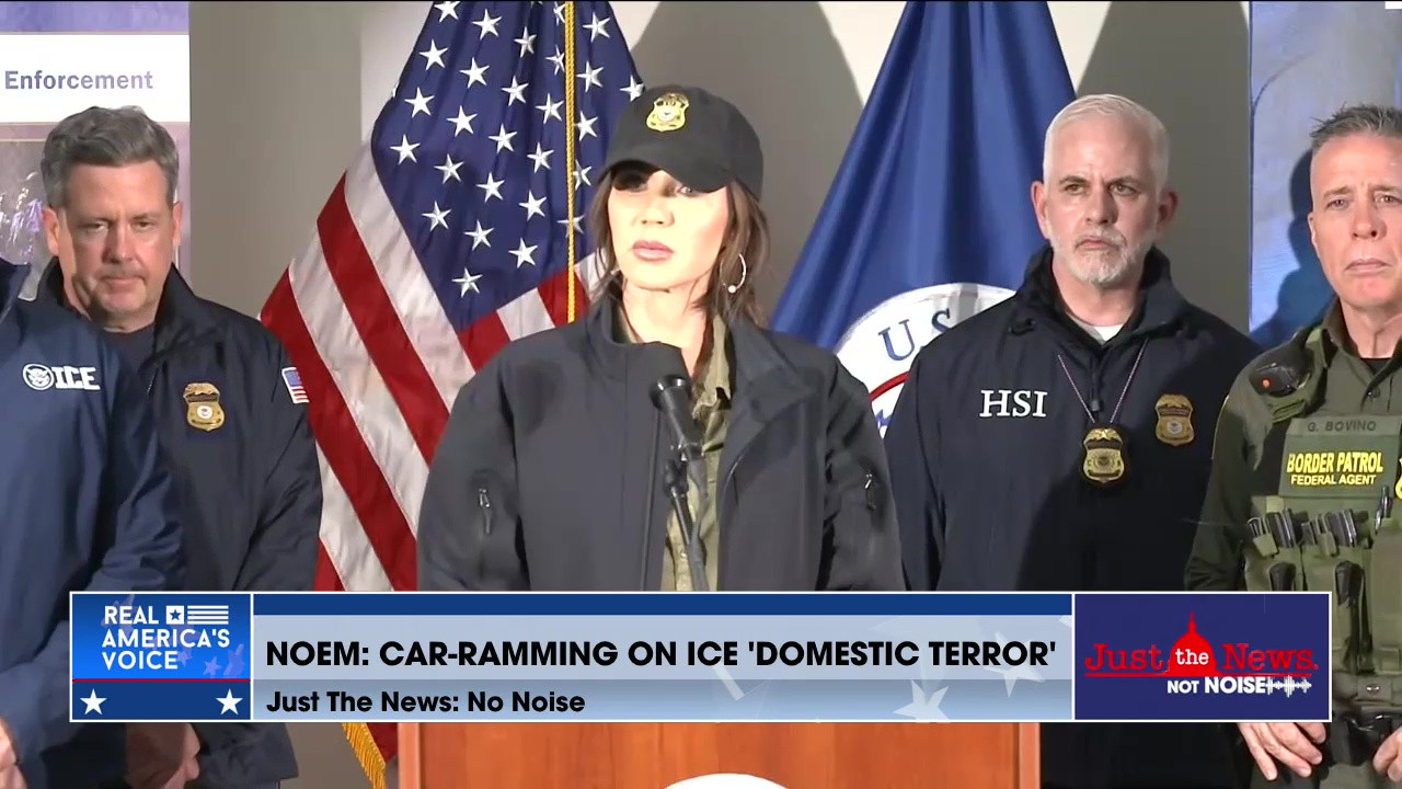 DHS SECRETARY KRISTI NOEM PRESS CONFERENCE ON ICE SHOOTING IN MINNEAPOLIS