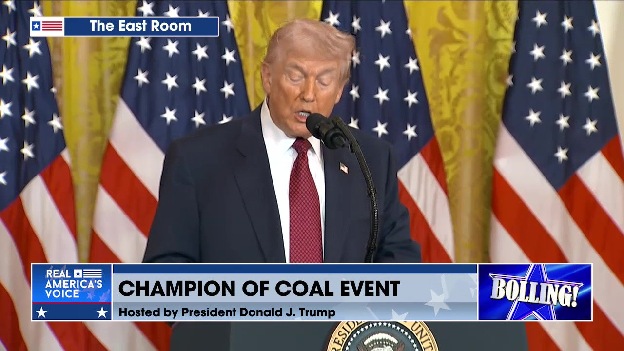 PRESIDENT TRUMP SPEAKS AT THE CHAMPION OF COAL EVENT