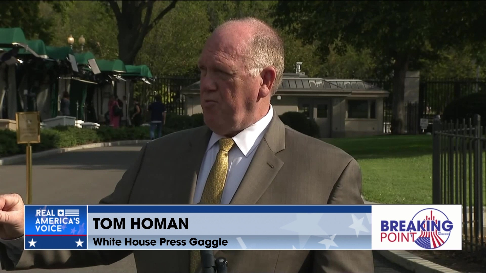 BP 8-30-25 D - More with Pastor Lowery, Tom Homan answers David's question at the White House