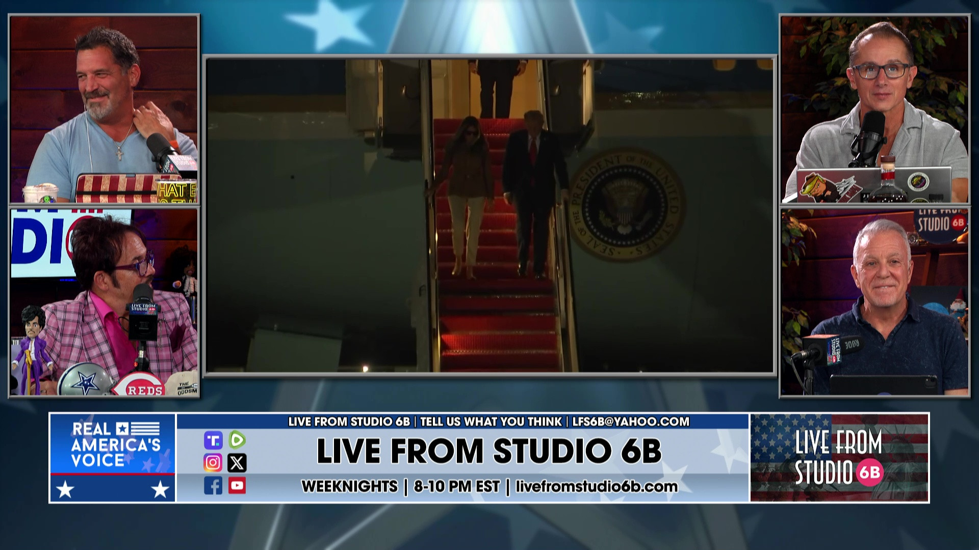 9-18-25 1 - Trump returns to the US, discussion of his UK visit