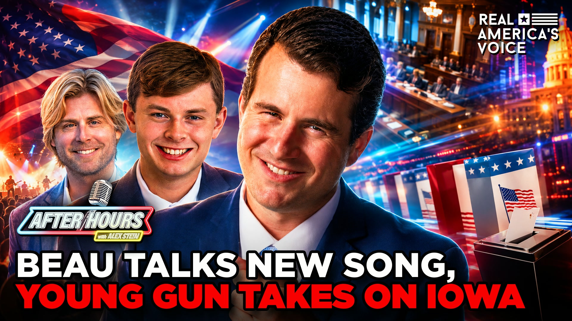 PATRIOTISM UNDER ATTACK! BLESSED ANTHEM & YOUNG GUN TAKES ON IOWA