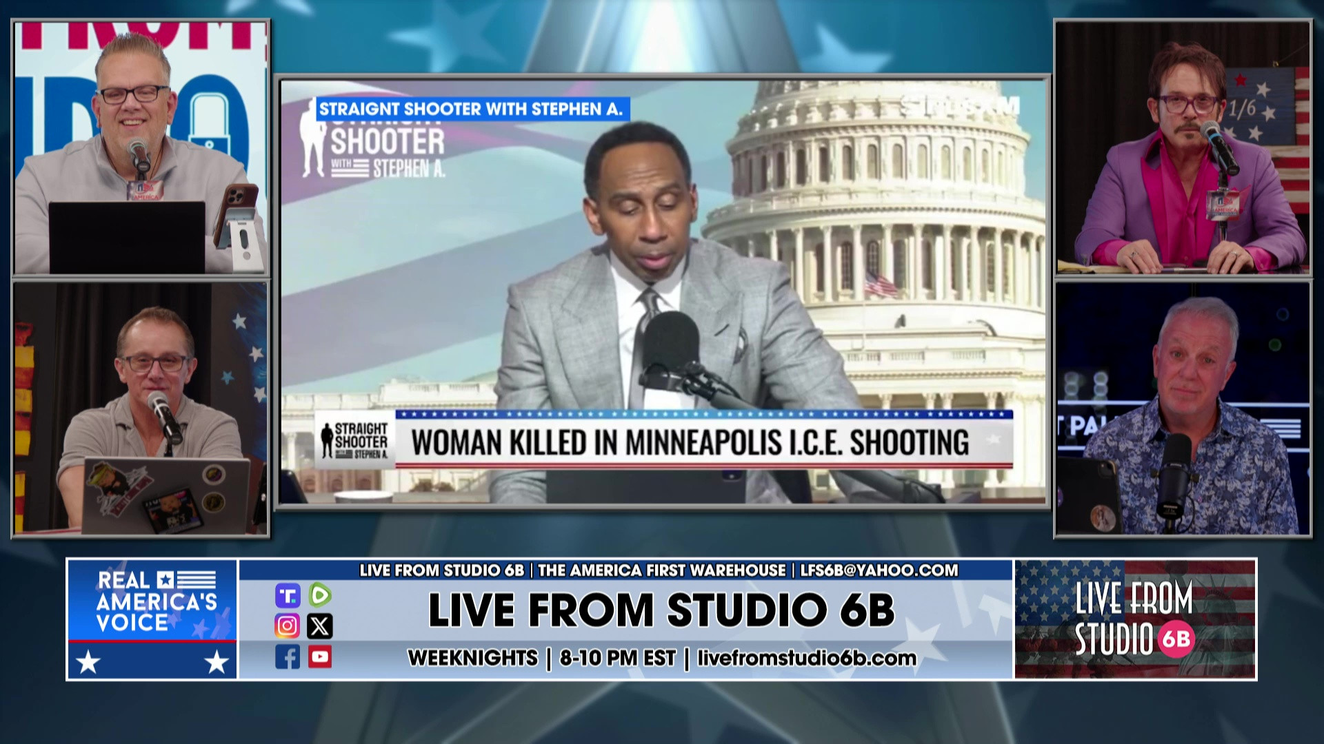 1-8-26 5 - Stephen A, Slick has Sports, Delgado has News