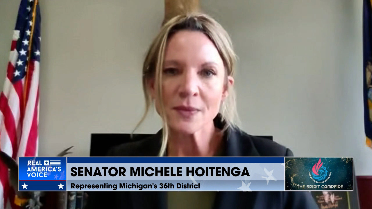 Ted discusses hunting with Michigan Senator Michele Hoitenga 