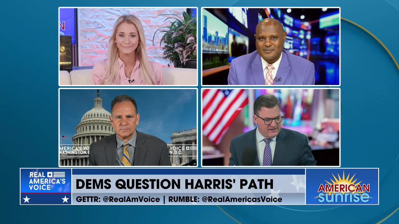 DEMS QUESTION HARRIS' PATH