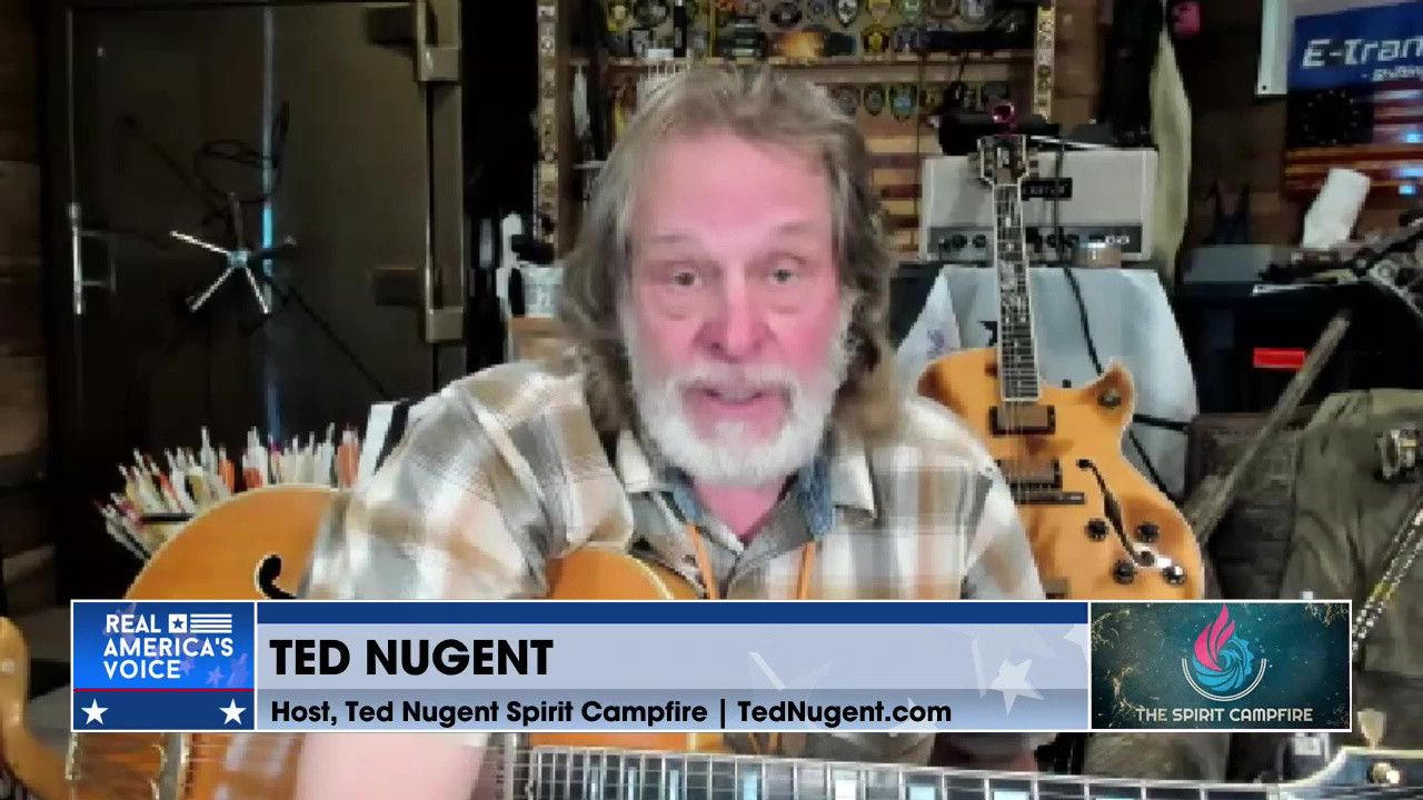 Uncle Ted rocks-out to Star Spangled Banner in preparation of America's 250th