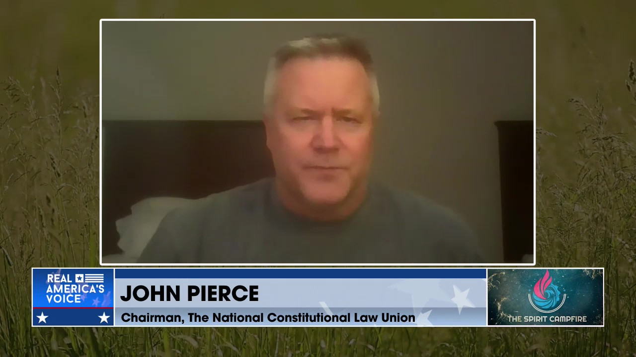 Ted speaks with John Pierce, Chairman of The National Constitutional Law Union