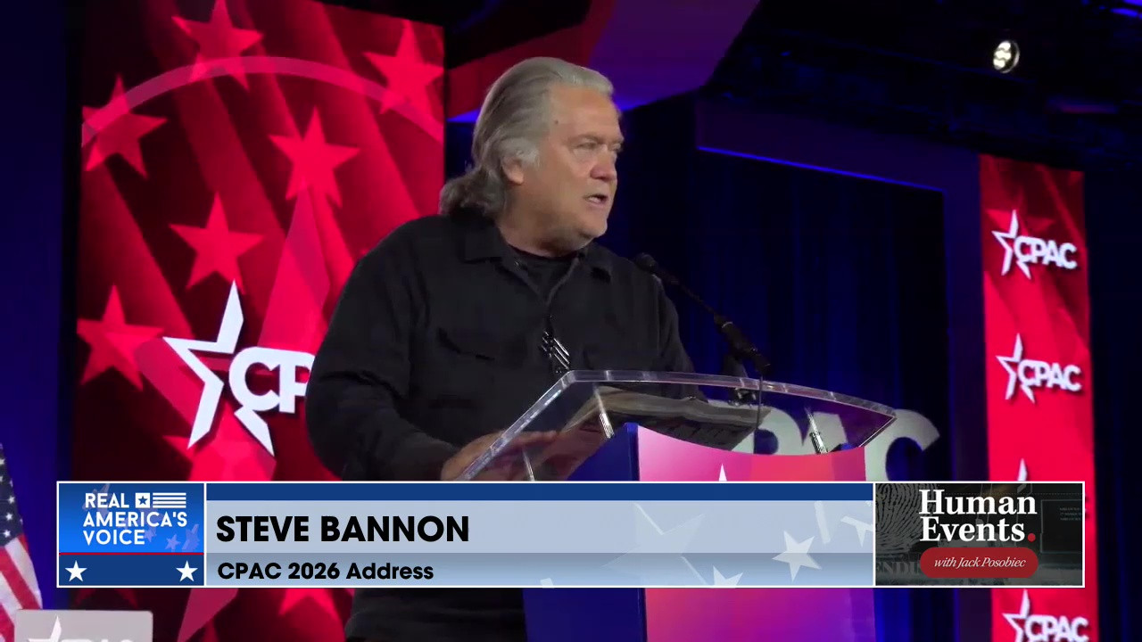 Steve Bannon Live from the CPAC Main Stage