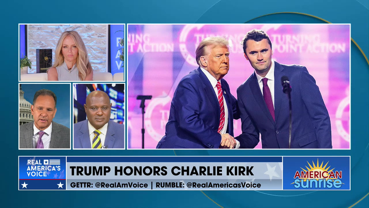 CHARLIE KIRK HONORED TODAY