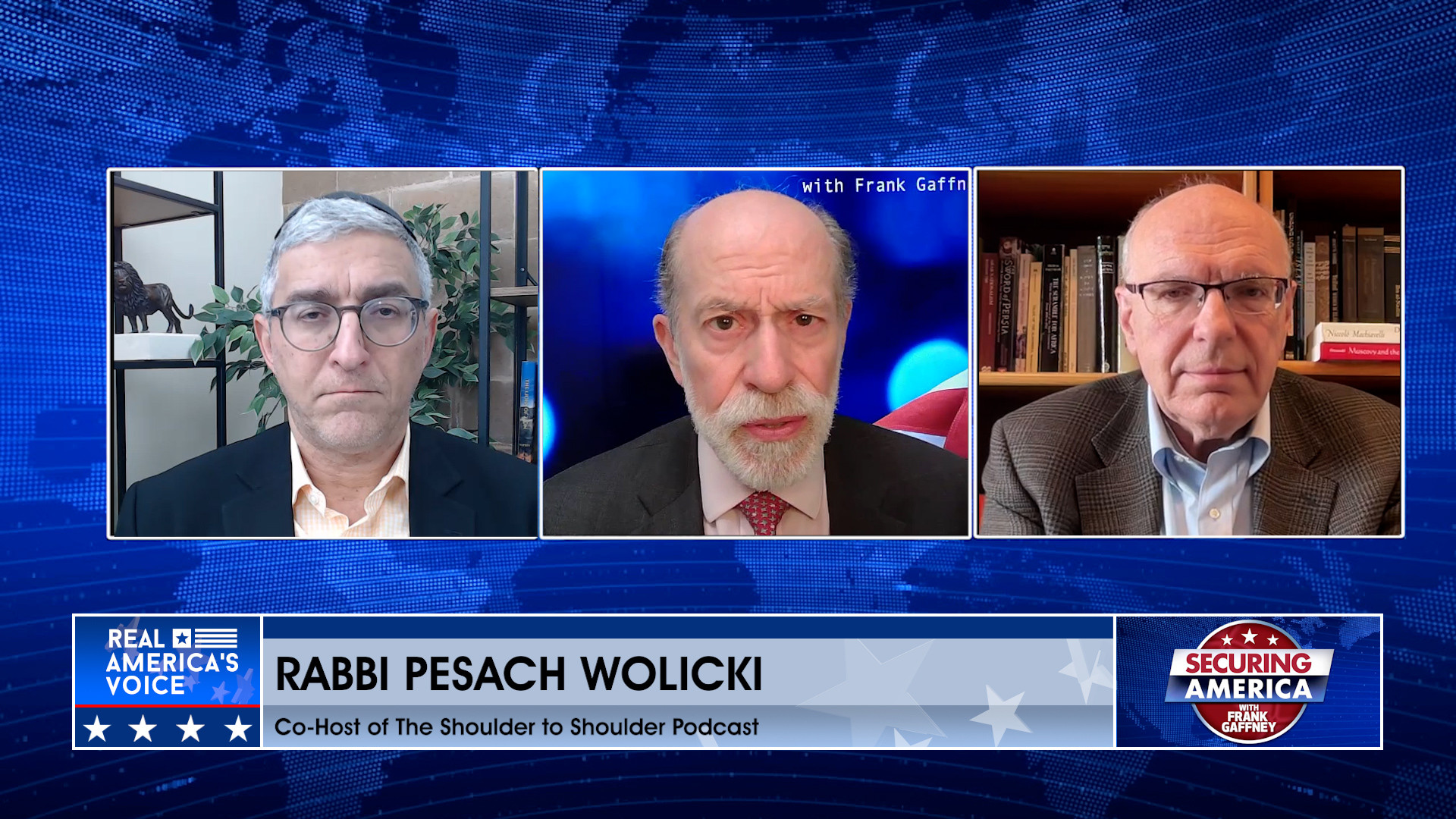 Frank Gaffney is by Rabbi Pesach Wolicki & Dr. David Wurmser Pt. 1